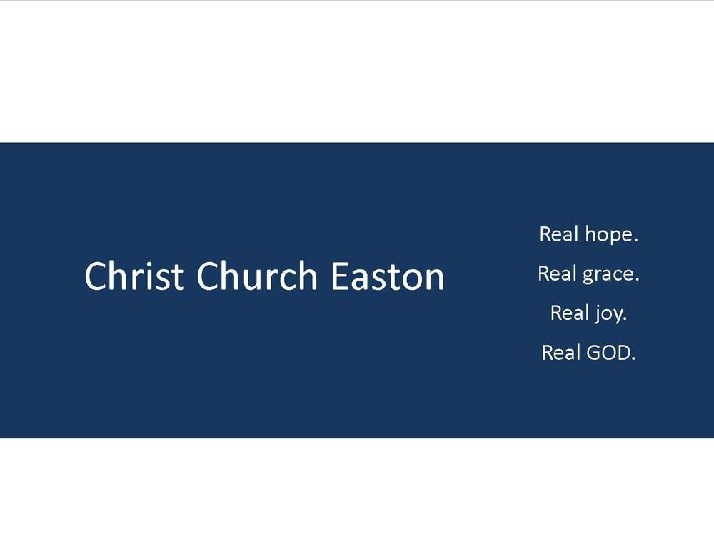 CHRIST CHURCH EASTON